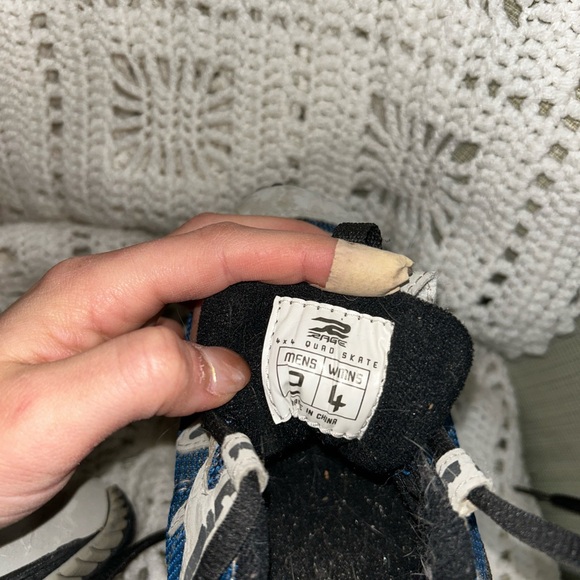 Vintage RAGE 4x4 quad roller skate unisex sneaker - Picture 6 of 7
